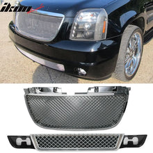 Load image into Gallery viewer, Fits 07-14 GMC Yukon /Yukon XL 1500 Denali Up + Low 2PC  Chrome Mesh G