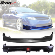 Load image into Gallery viewer, 2006-2008 Honda Civic MUG Front Lip Rear Lip PU PP 3rd Brake Light