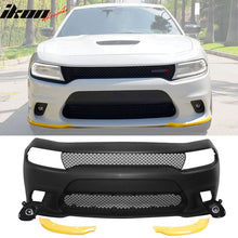 Load image into Gallery viewer, Fits 15-23 Charger Color SRT8 PP Front Bumper + Fog Cover + Foglight