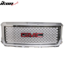 Load image into Gallery viewer, Fits 14-15 Sierra 1500 Denali Front Bumper Grille + Red GMC Emblem