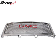Load image into Gallery viewer, Fits 14-15 Sierra 1500 Denali Front Bumper Grille + Red GMC Emblem