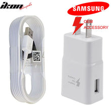 Load image into Gallery viewer, Samsung Galaxy S6 S7 Edge Fast Rapid Charger Wall Plug USB Cable