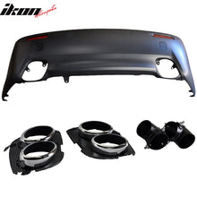 Load image into Gallery viewer, Fits 06-13 Lexus IS250 IS350 ISF Rear Bumper Dual Tip NO PDC