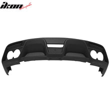 Load image into Gallery viewer, 2015-2017 Ford Mustang Rear Bumper Diffuser w/ Dual Exhaust Pipes