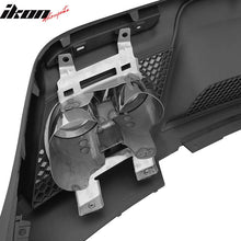 Load image into Gallery viewer, 2015-2017 Ford Mustang Rear Bumper Diffuser w/ Dual Exhaust Pipes