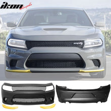 Load image into Gallery viewer, 2015-2023 Dodge Charger Hellcat Front &amp; Rear Full Bumper Conversion PP
