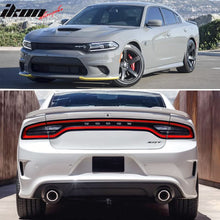 Load image into Gallery viewer, 2015-2023 Dodge Charger Hellcat Front &amp; Rear Full Bumper Conversion PP