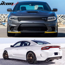 Load image into Gallery viewer, 2015-2023 Dodge Charger Hellcat Front &amp; Rear Full Bumper Conversion PP