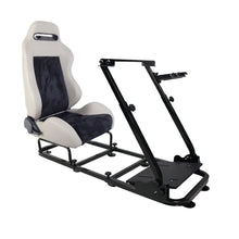 Load image into Gallery viewer, Cockpit Racing Simulator Steering Wheel Stand Gaming Chair and Bracket