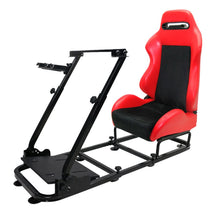 Load image into Gallery viewer, Cockpit Racing Simulator Steering Wheel Stand Gaming Chair and Bracket