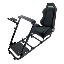 Load image into Gallery viewer, Cockpit Racing Simulator Steering Wheel Stand Gaming Chair and Bracket
