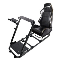 Load image into Gallery viewer, Cockpit Racing Simulator Steering Wheel Stand Gaming Chair and Bracket