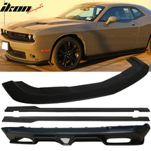 Load image into Gallery viewer, 2015-2023 Dodge Challenger SXT Style Front Bumper Lip + Full Kit PP