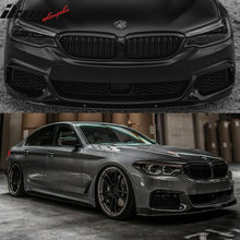 Load image into Gallery viewer, 2017-2020 BMW G30 MP Style Front Lip &amp; Side Sill &amp; Type1 Diffuser