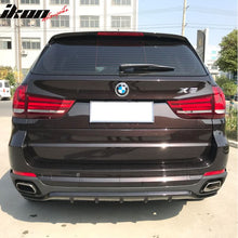 Load image into Gallery viewer, 2014-2017 BMW F15 X5 Base MP Style Rear Kits + Muffler Tips S/S Chrome