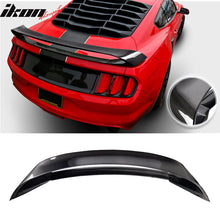 Load image into Gallery viewer, 2015-2023 Ford Mustang GT350R Rear Trunk Spoiler Black CF