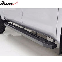 Load image into Gallery viewer, 2009-2023 Dodge Ram Quad Cab Texture Black Side Step Bars Carbon Steel