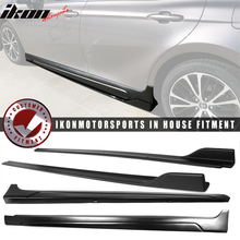 Load image into Gallery viewer, 2018-2024 Toyota Camry IKON Matte Side Skirts &amp; Rocker Panel
