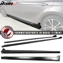 Load image into Gallery viewer, 2018-2024 Camry IKON Side Skirt &amp; Gloss Black Rocker Panel