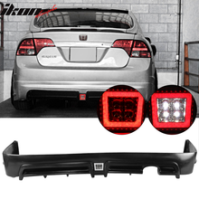Load image into Gallery viewer, 2006-2011 Honda Civic MUG RR Front Bumper Rear Lip With 3rd Light