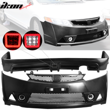 Load image into Gallery viewer, 2006-2011 Honda Civic MUG RR Front Bumper Rear Lip With 3rd Light