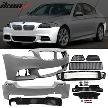 Load image into Gallery viewer, 2014-2016 BMW F10 Front Bumper + Rear Bumper W/ Single Outlet