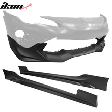 Load image into Gallery viewer, Fits 17-20 Toyota 86 Front Bumper Lip + Side Skirts Pair - PP