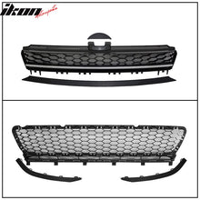 Load image into Gallery viewer, 2015-2017 Golf 7 MK7 GTI Type Front Bumper + High Bar Chrome Grille