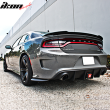 Load image into Gallery viewer, 2015-2023 Charger SRT Rear Bumper Diffuser w/ LED Brake Light Lamp
