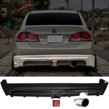 Load image into Gallery viewer, 2006-2011 Honda Civic Rear Bmuper Lip LED 3RD Brake Light Muffler Tip