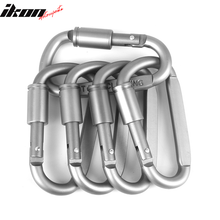 Load image into Gallery viewer, Camping Outdoor Alloy D-ring Screw Lock Buckle Carabiners 5PC