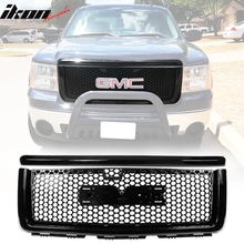 Load image into Gallery viewer, 2007-2013 GMC Sierra 1500 Denali Mesh Front Hood Molding Grille ABS
