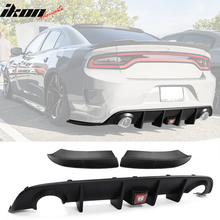 Load image into Gallery viewer, 2015-2023 Charger SRT Rear Diffuser PP 3RD LED Brake Lamp