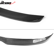 Load image into Gallery viewer, 2012-2016 Tesla Model S Front Bumper Lip &amp; OE Trunk Spoiler CF