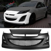 Load image into Gallery viewer, 2010-2013 Mazda 3 Auto EXE Style Front Bumper w/ Fog Lights PP