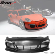 Load image into Gallery viewer, 2005-2012 Porsche Carrera 911 997 to 991 GT3 RS Front Bumper w/ DRL