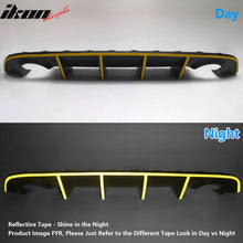 Load image into Gallery viewer, 2012-2014 Charger SRT8 V2 Style Rear Diffuser w/ Reflective Tape