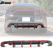 Load image into Gallery viewer, 2015-2023 Dodge Charger SRT Rear Diffuser with Reflective Tape PP
