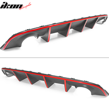 Load image into Gallery viewer, 2015-2023 Dodge Charger SRT Rear Diffuser with Reflective Tape PP