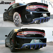 Load image into Gallery viewer, 2015-2023 Dodge Charger OE Rear Diffuser w Reflective Tape
