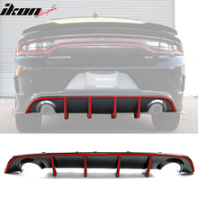 Load image into Gallery viewer, 2015-2023 Dodge Charger OE Rear Diffuser w Reflective Tape