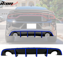 Load image into Gallery viewer, 2015-2023 Dodge Charger SRT Rear Diffuser with Reflective Tape PP