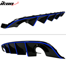 Load image into Gallery viewer, 2015-2023 Dodge Charger SRT Rear Diffuser with Reflective Tape PP