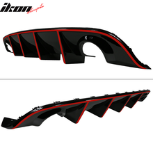 Load image into Gallery viewer, 2015-2023 Dodge Charger SRT Rear Diffuser with Reflective Tape PP