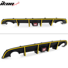 Load image into Gallery viewer, 2015-2023 Dodge Charger Rear Diffuser w/ LED Lamp &amp; Reflective Tape PP