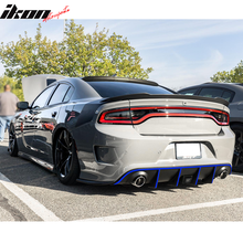 Load image into Gallery viewer, 2015-2023 Dodge Charger Rear Diffuser w/ LED Lamp &amp; Reflective Tape PP