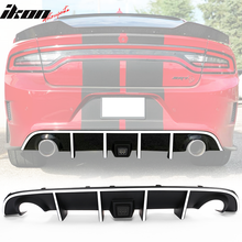 Load image into Gallery viewer, 2015-2023 Dodge Charger Rear Diffuser w/ LED Lamp &amp; Reflective Tape PP