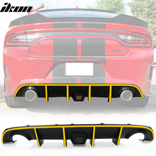 Load image into Gallery viewer, 2015-2023 Dodge Charger Rear Diffuser w/ LED Lamp &amp; Reflective Tape PP