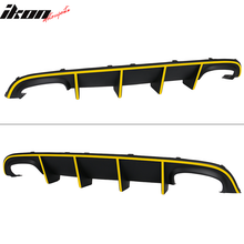 Load image into Gallery viewer, 2015-2023 Charger SRT Quad Exhaust Rear Diffuser w/ Reflective Tape PP