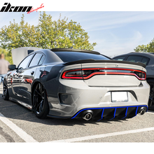 Load image into Gallery viewer, 2015-2023 Dodge Charger SRT V2 Rear Diffuser with Reflective Tape PP